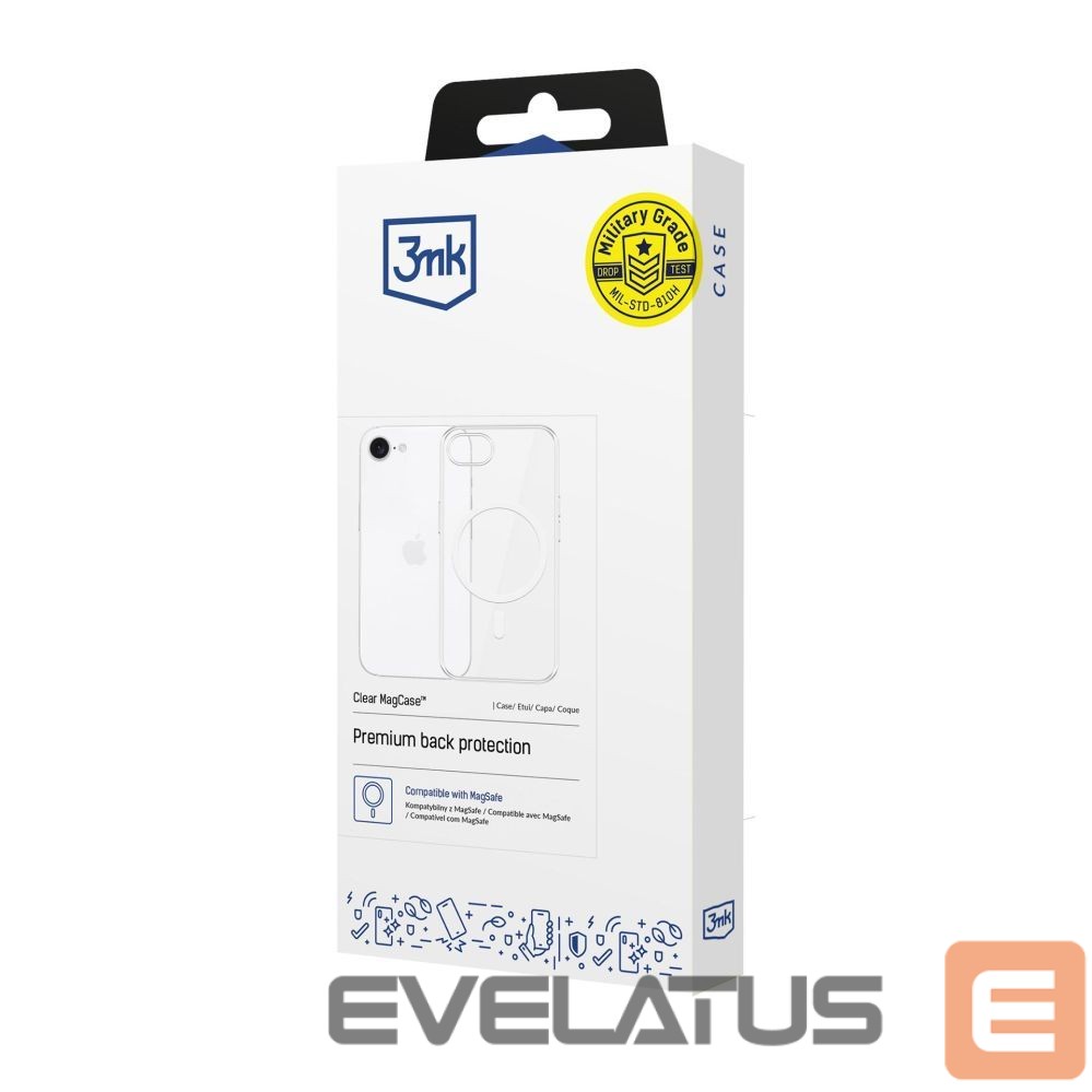 Other goods 3MK 3mk Clear MagCase for Apple iPhone 16E - transparent