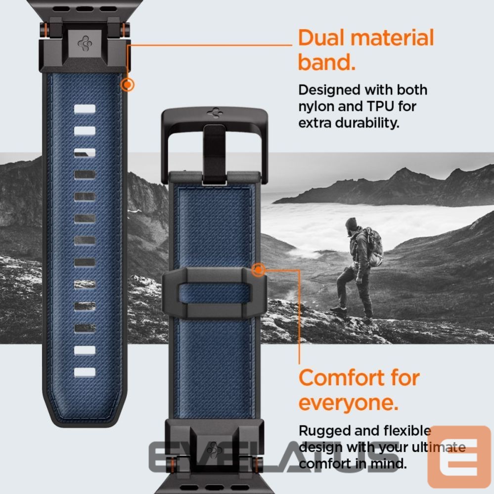 Other goods Spigen Spigen DuraPro Armor Strap for Apple Watch 44 / 45 / 46 / 49 mm - Navy Blue