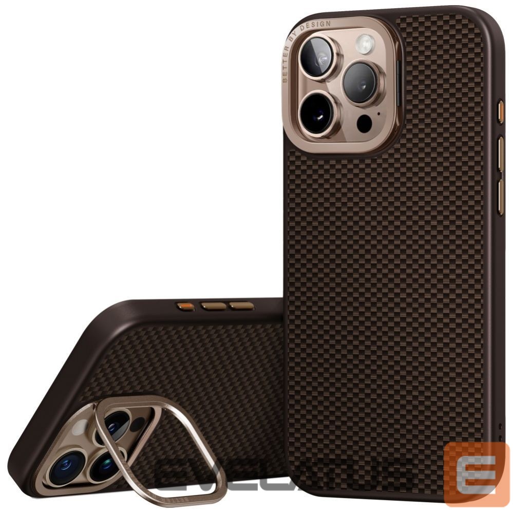 Other goods UNIQ Uniq Keva Max Magclick Charging Camera Stand Case for iPhone 16 Pro - Brown