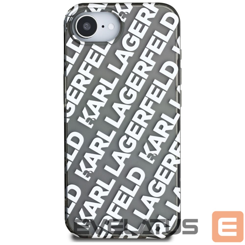 Other goods Karl Lagerfeld Karl Lagerfeld IML Repeat Logo case for iPhone 16e - silver