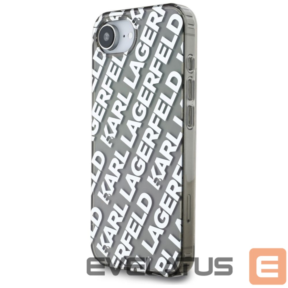 Other goods Karl Lagerfeld Karl Lagerfeld IML Repeat Logo case for iPhone 16e - silver