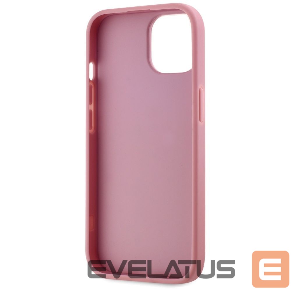 Other goods Karl Lagerfeld Karl Lagerfeld Wrinkled Metal Signature iPhone 15 Case - Pink