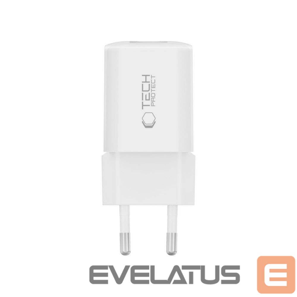 Other goods Tech-Protect Tech-Protect NCM33W 2-port PD33W/QC3.0 wall charger - white