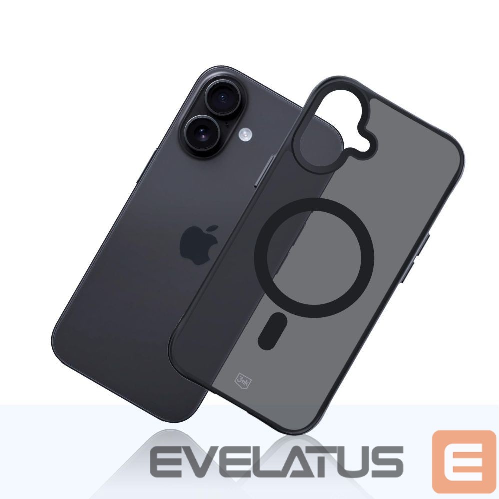 Other goods 3MK 3mk Smoke MagCase for iPhone 17 - Black Semi-Transparent
