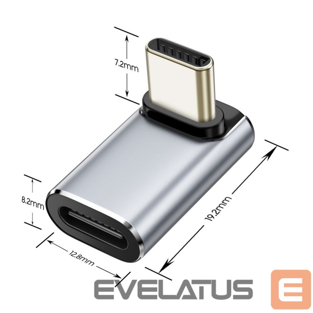 Other goods Tech-Protect Tech-Protect Ultraboost AA02 USB-C Angled Adapter - Gray