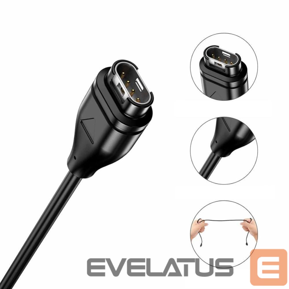 Other goods Tech-Protect Tech-Protect MC04 UltraBoost USB-C Cable for Garmin Watch 1m - Black