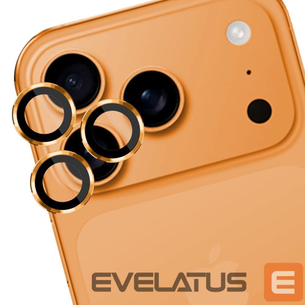 Other goods 3MK 3mk Lens Protection Pro Tempered Glass for iPhone 17 Pro / 17 Pro Max - Orange
