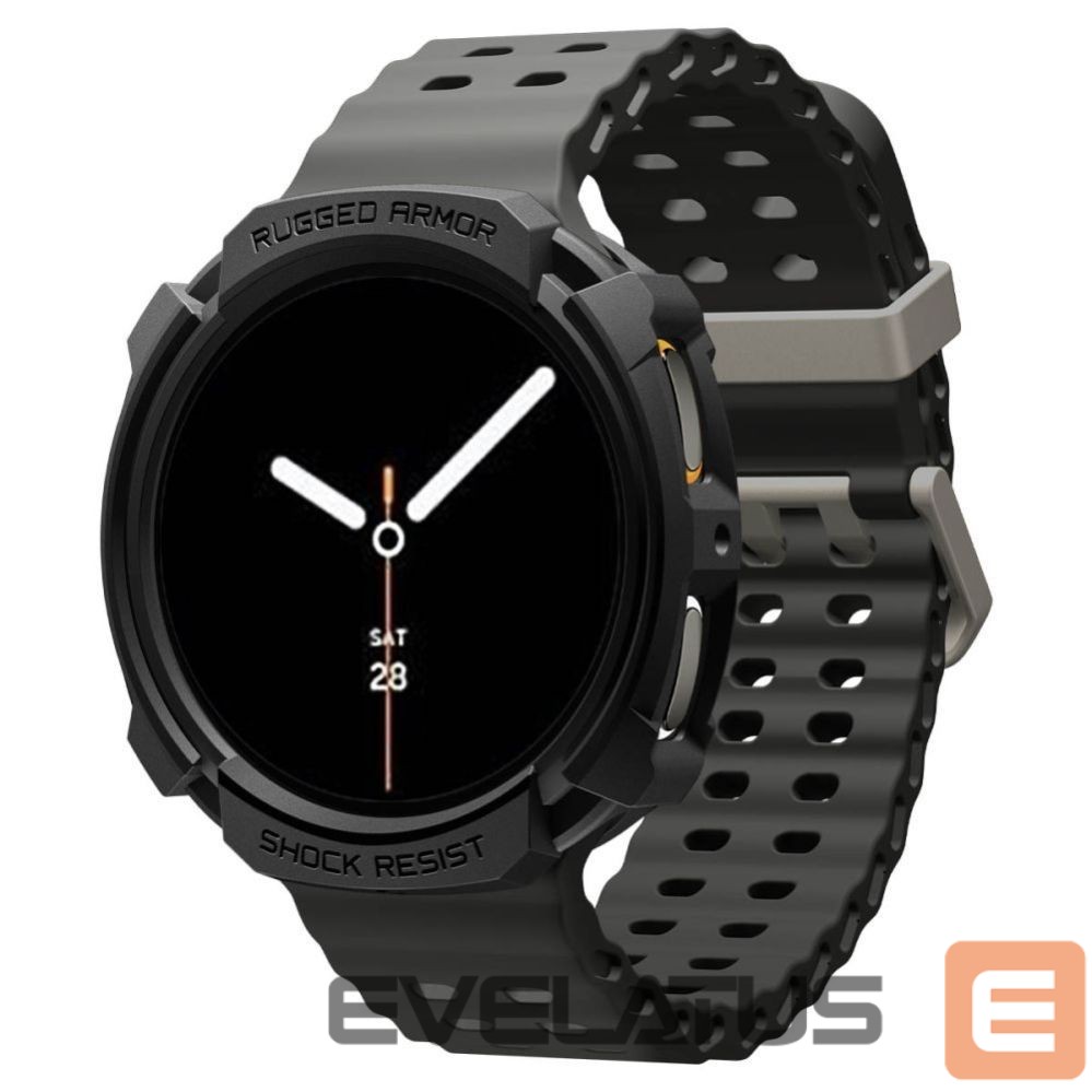Other goods Spigen Spigen Rugged Armor Case for Samsung Galaxy Watch 8 44mm - Matte Black