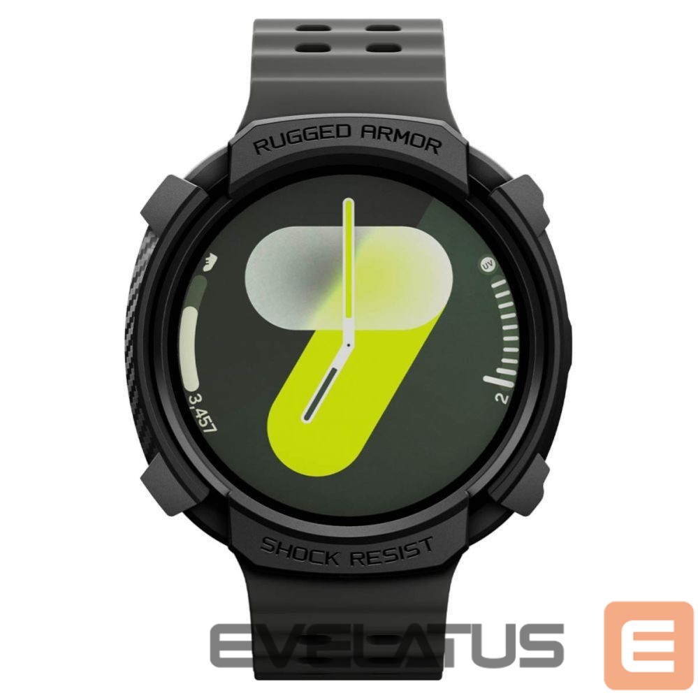 Other goods Spigen Spigen Rugged Armor Case for Samsung Galaxy Watch 8 44mm - Matte Black