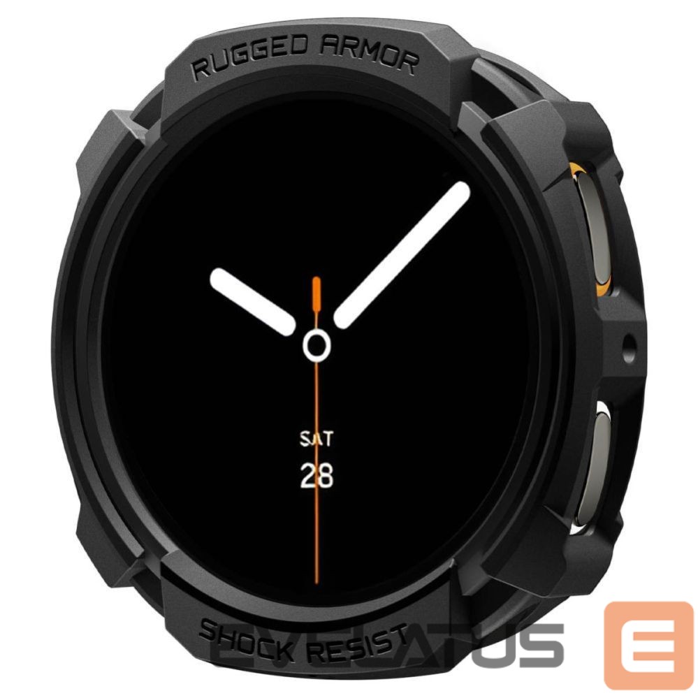 Other goods Spigen Spigen Rugged Armor Case for Samsung Galaxy Watch 8 44mm - Matte Black