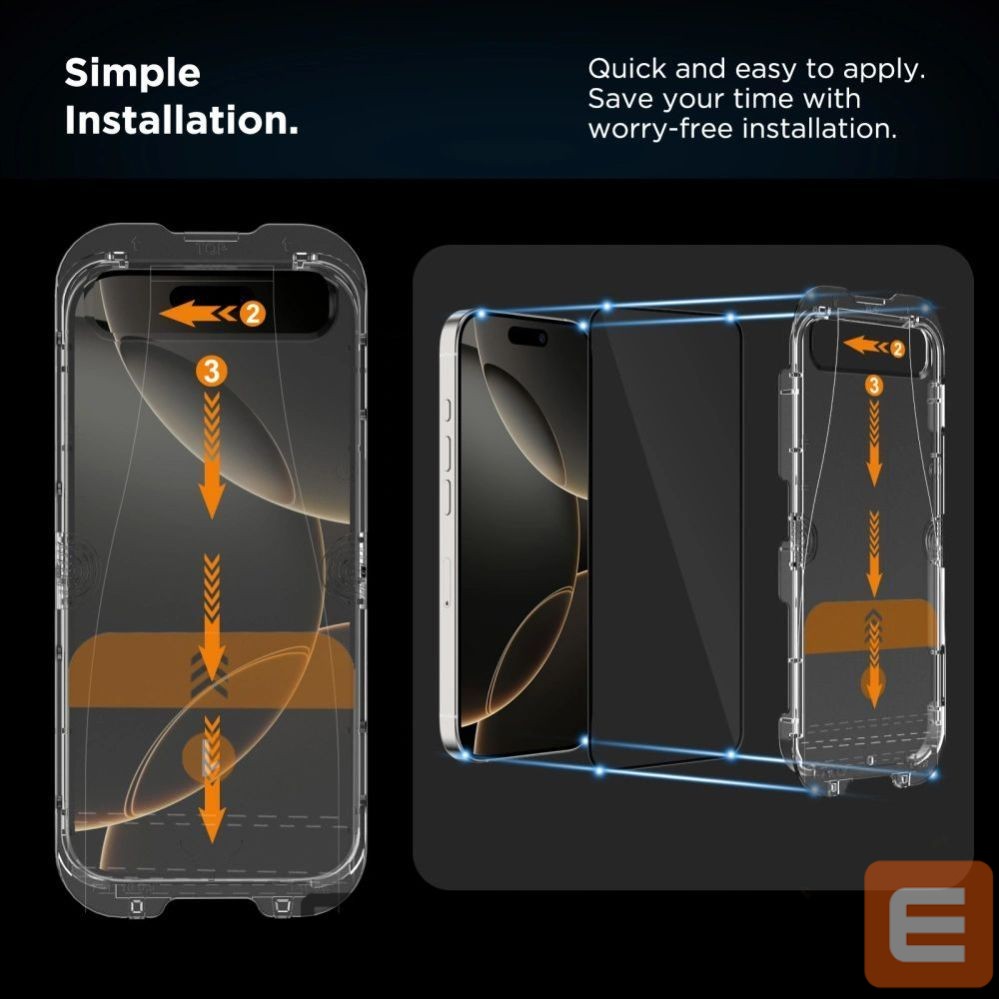 Other goods Tech-Protect Tech-Protect Quick Set Spy+ Privacy Glass 2-pack for iPhone 16 Pro Max