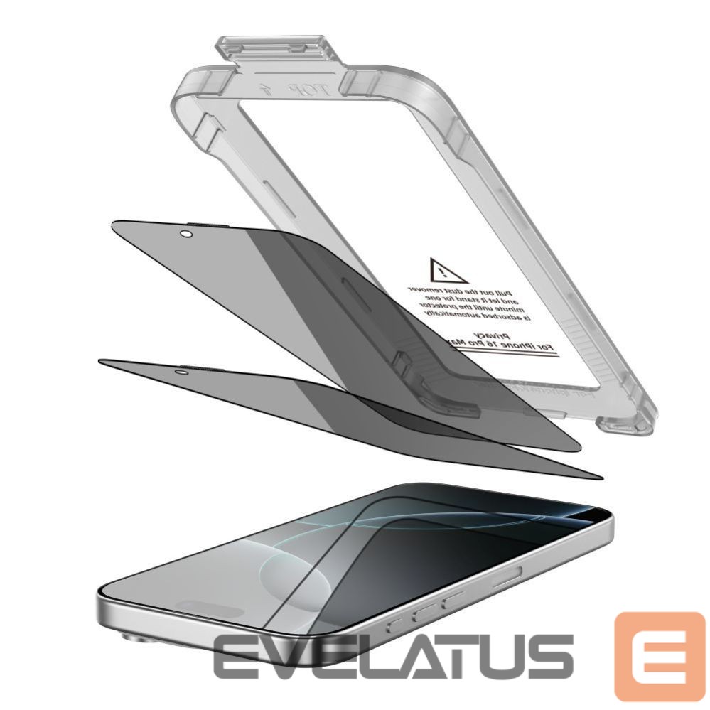 Other goods Tech-Protect Tech-Protect Quick Set Spy+ Privacy Glass 2-pack for iPhone 16 Pro Max