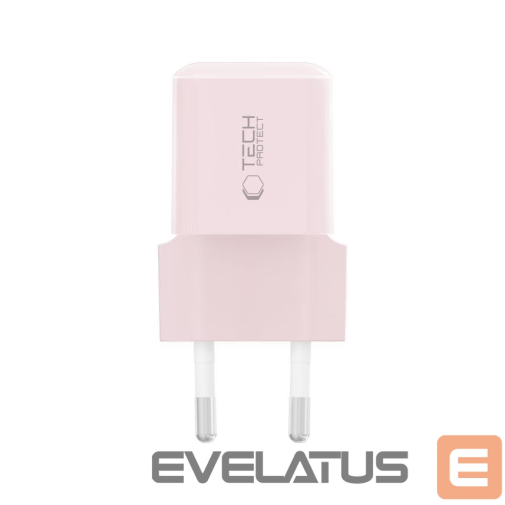 Other goods Tech-Protect Tech-Protect NCM25 USB-C PD 25W Wall Charger - Pink