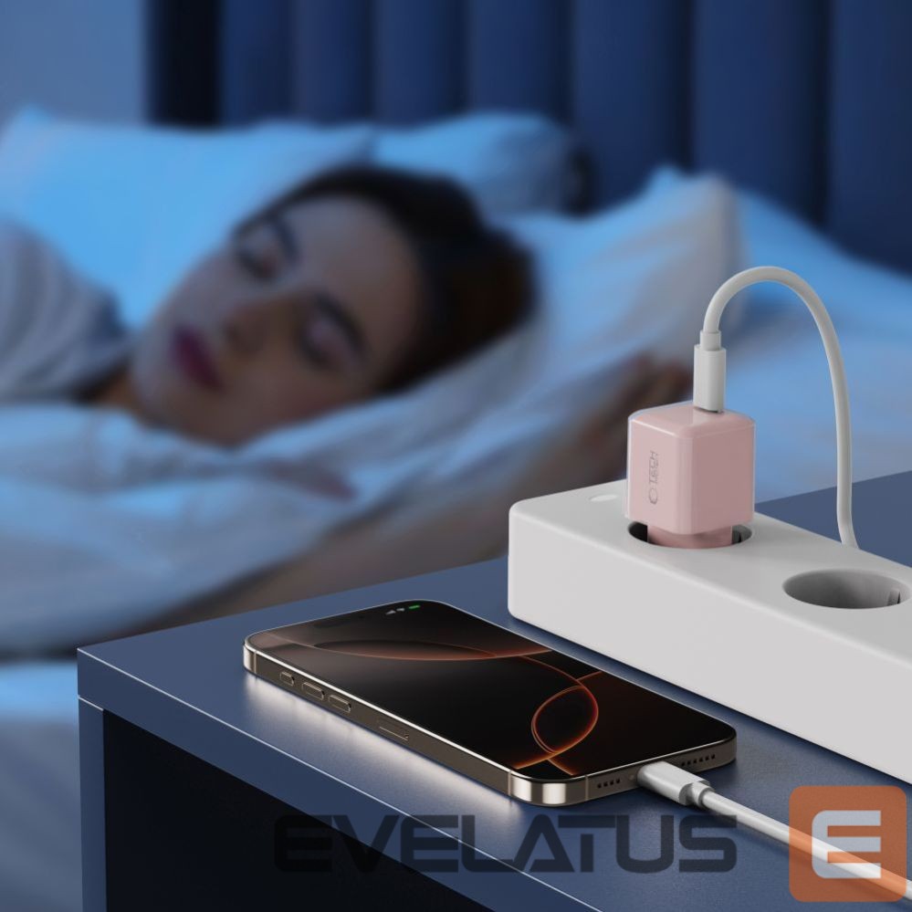 Other goods Tech-Protect Tech-Protect NCM25 USB-C PD 25W Wall Charger - Pink