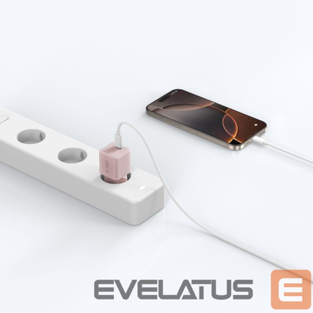 Other goods Tech-Protect Tech-Protect NCM25 USB-C PD 25W Wall Charger - Pink