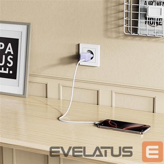 Other goods Tech-Protect Tech-Protect NCM25 USB-C PD 25W Wall Charger - Purple