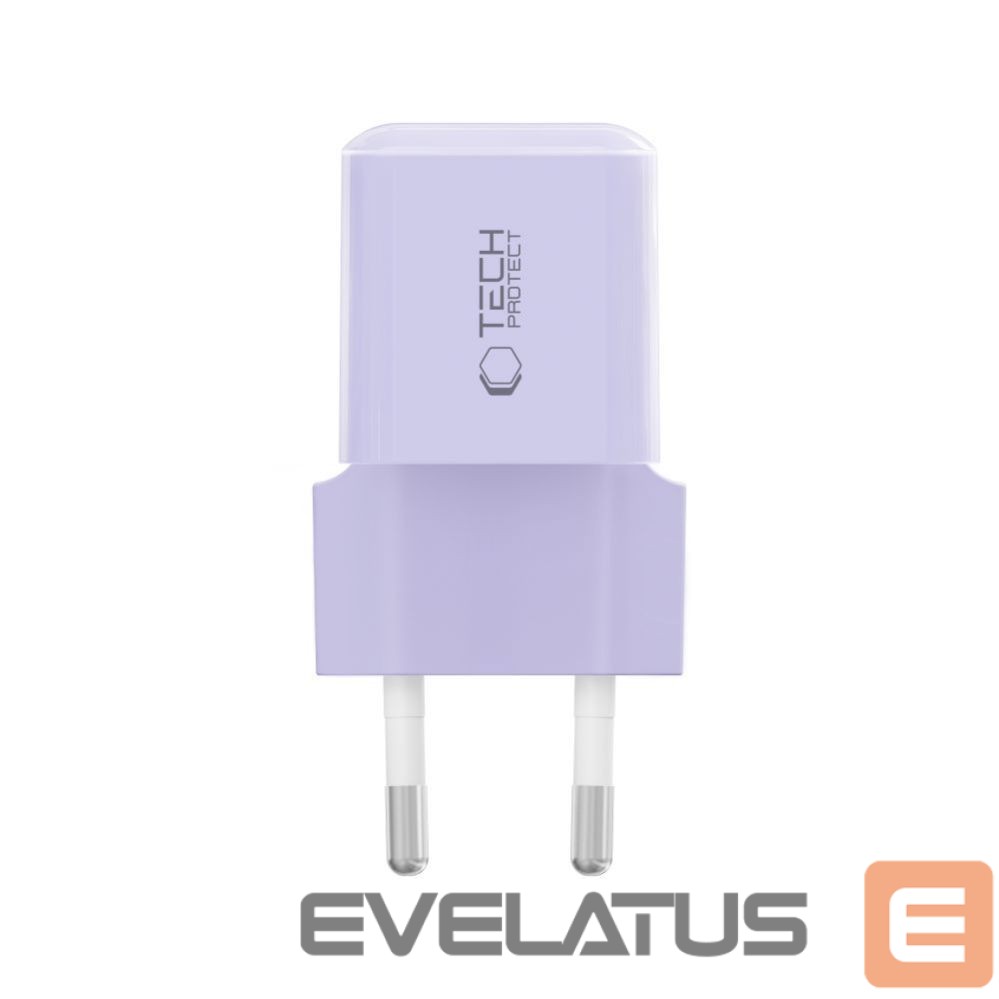 Other goods Tech-Protect Tech-Protect NCM25 USB-C PD 25W Wall Charger - Purple