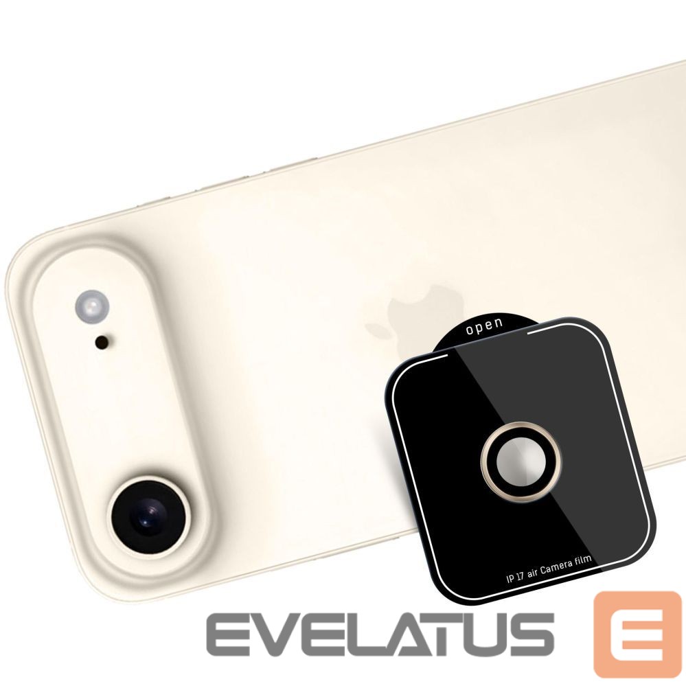 Other goods 3MK 3mk Lens Protection Pro Tempered Glass for iPhone 17 Air - Gold