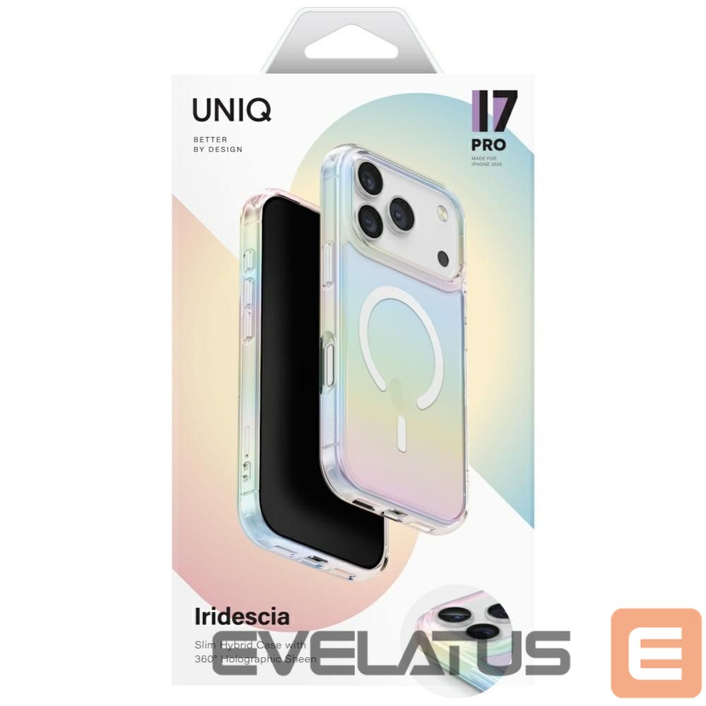 Other goods UNIQ Uniq Iridescia Magclick Charging Case for iPhone 17 Pro - Multicolor