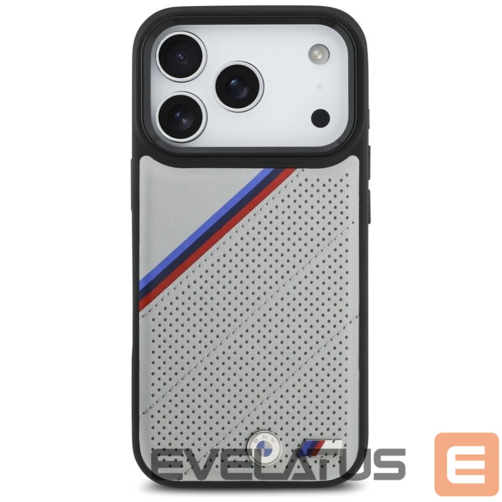 Other goods BMW BMW M Tricolor Metal Logo MagSafe Case for iPhone 17 Pro - Gray