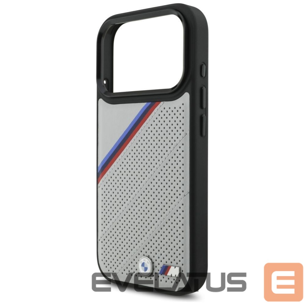 Other goods BMW BMW M Tricolor Metal Logo MagSafe Case for iPhone 17 Pro - Gray