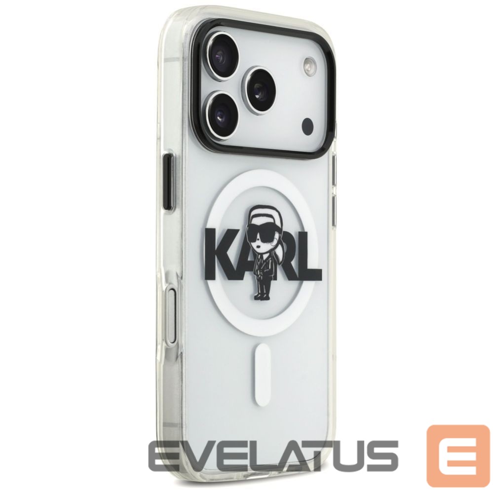 Other goods Karl Lagerfeld Karl Lagerfeld IML Karl Sketch Logo MagSafe Case for iPhone 17 Pro - Transparent