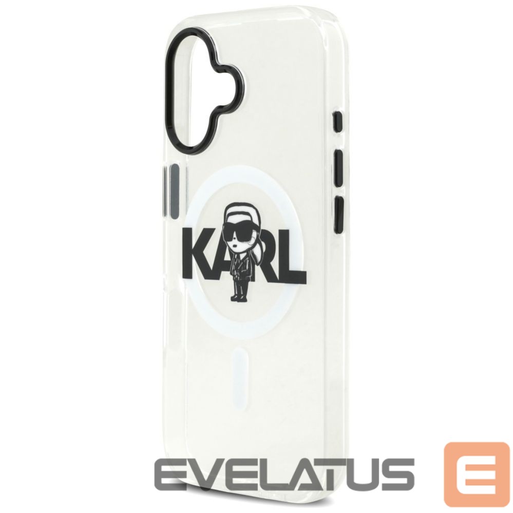 Other goods Karl Lagerfeld Karl Lagerfeld IML Karl Sketch Logo MagSafe Case for iPhone 17 - Transparent
