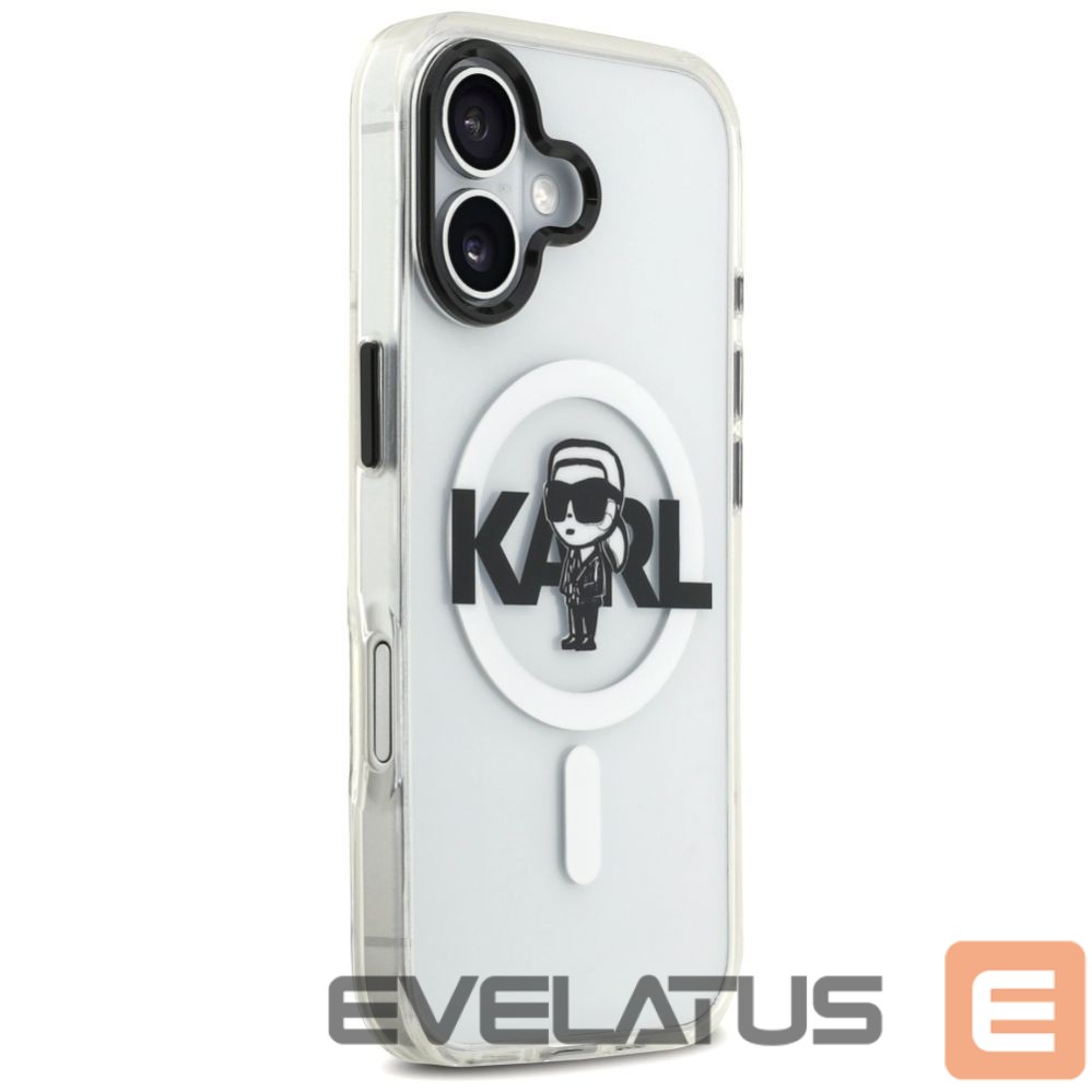 Other goods Karl Lagerfeld Karl Lagerfeld IML Karl Sketch Logo MagSafe Case for iPhone 17 - Transparent