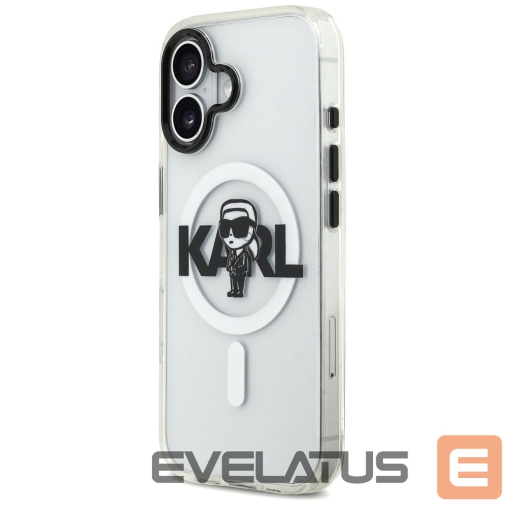 Other goods Karl Lagerfeld Karl Lagerfeld IML Karl Sketch Logo MagSafe Case for iPhone 17 - Transparent