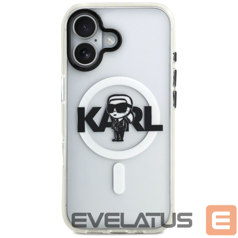 Other goods Karl Lagerfeld Karl Lagerfeld IML Karl Sketch Logo MagSafe Case for iPhone 17 - Transparent