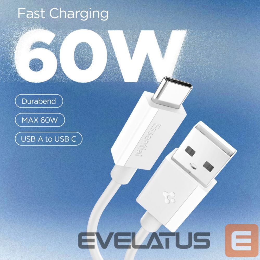 Other goods Spigen Spigen EB6010AC USB-A / USB-C 60W Cable 100 cm - White