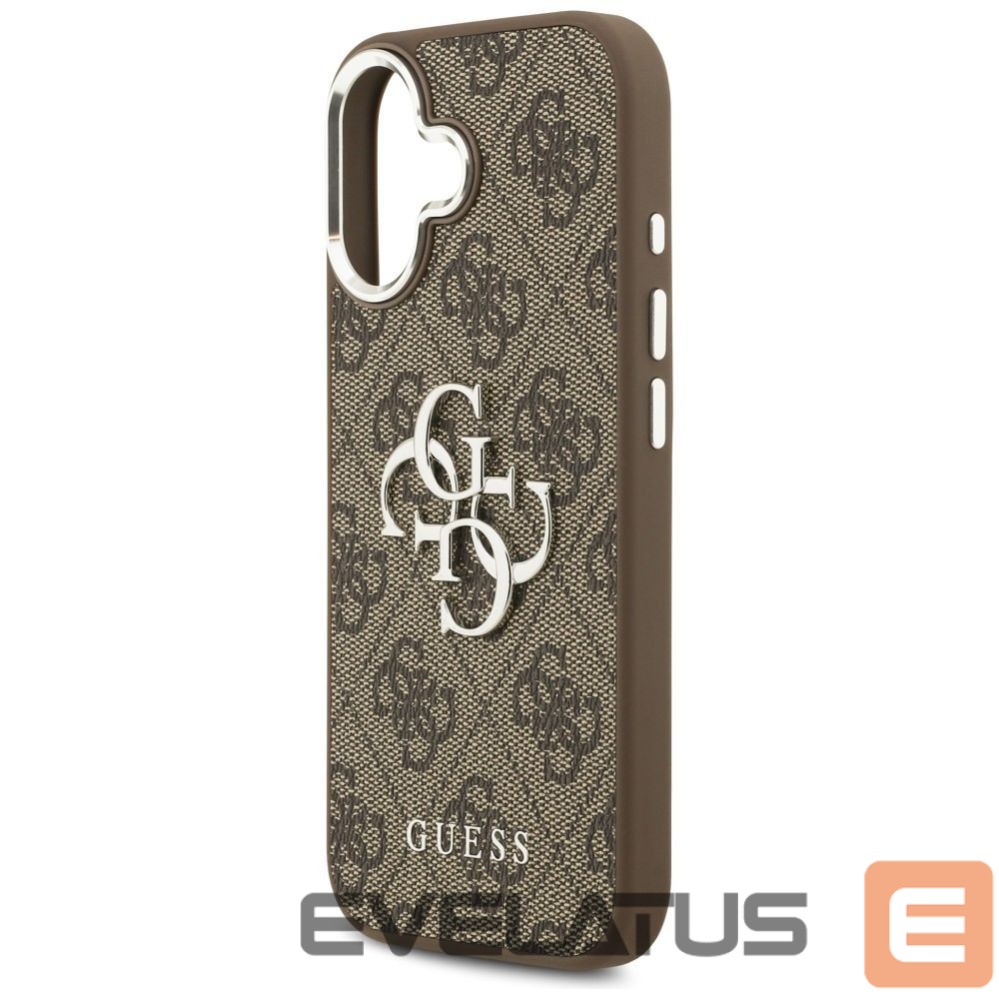 Other goods Guess Guess 4G Big 4G Classic Logo case for iPhone 17 - brown and silver