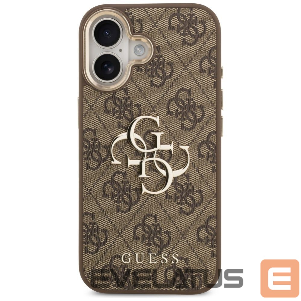 Other goods Guess Guess 4G Big 4G Classic Logo Case for iPhone 17 - Brown and Gold