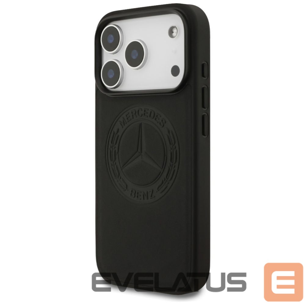 Other goods Mercedes-Benz Mercedes Leather Vintage Logo MagSafe Case for iPhone 17 Pro - Black