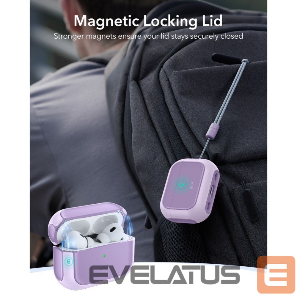 Other goods ESR ESR Orbit Halolock MagSafe case for AirPods Pro - purple