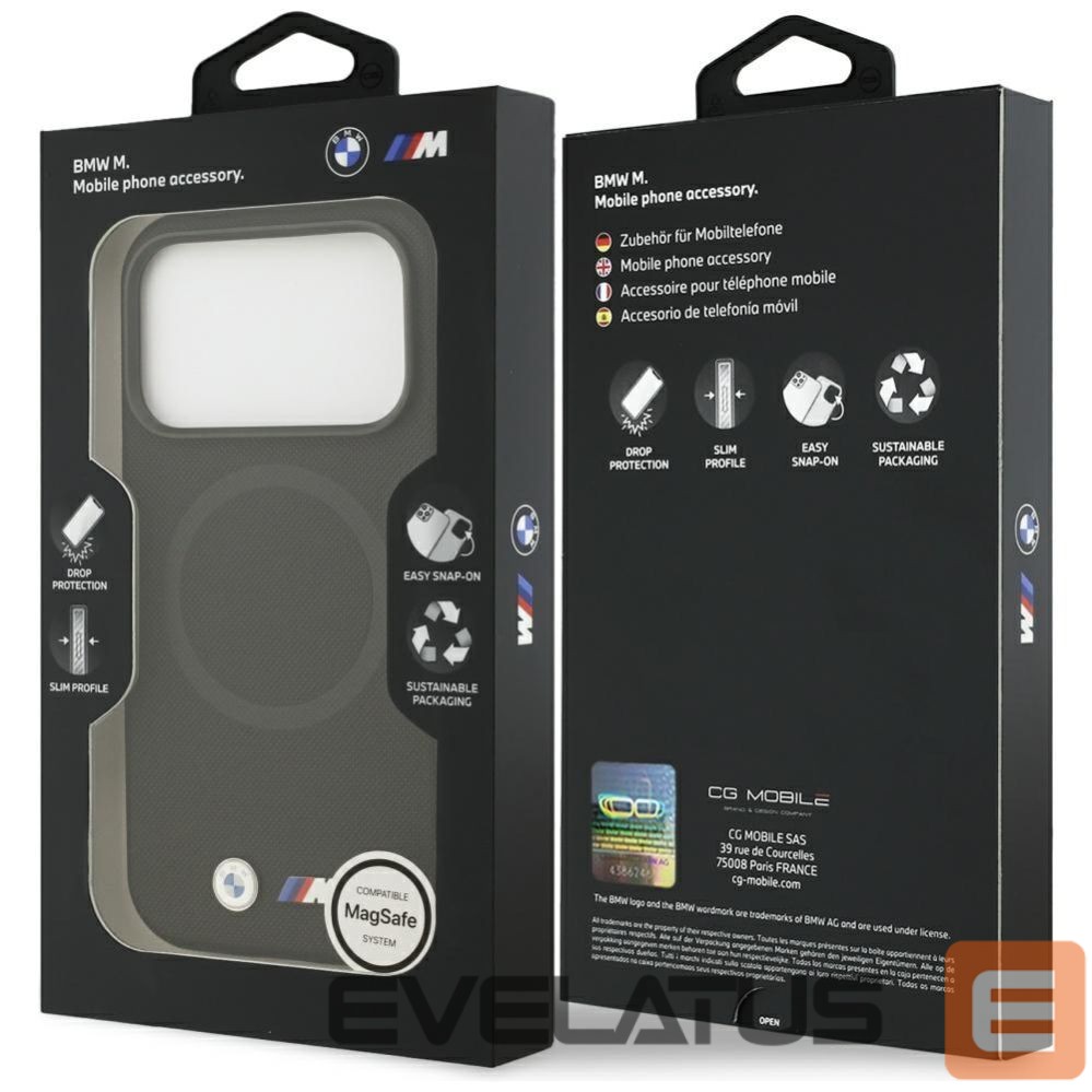 Other goods BMW BMW M FW Metal Logo MagSafe Case for iPhone 17 Pro - Black