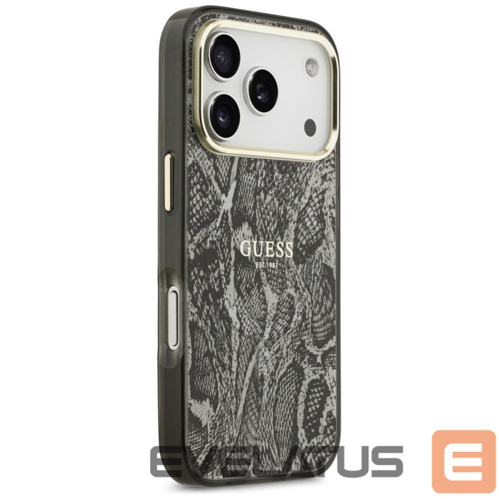 Other goods Guess Guess Python Pattern MagSafe Case for iPhone 17 Pro - Black
