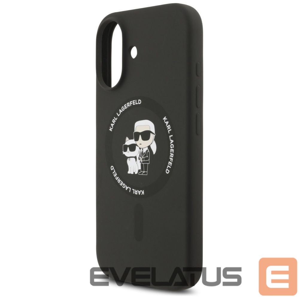 Other goods Karl Lagerfeld Karl Lagerfeld Silicone Karl&Choupette Ring MagSafe Case for iPhone 17 - Black