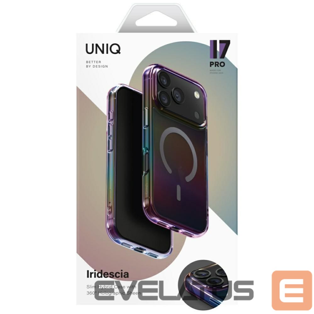 Other goods UNIQ Uniq Iridescia Case for iPhone 17 Pro Magclick Charging - Multicolor