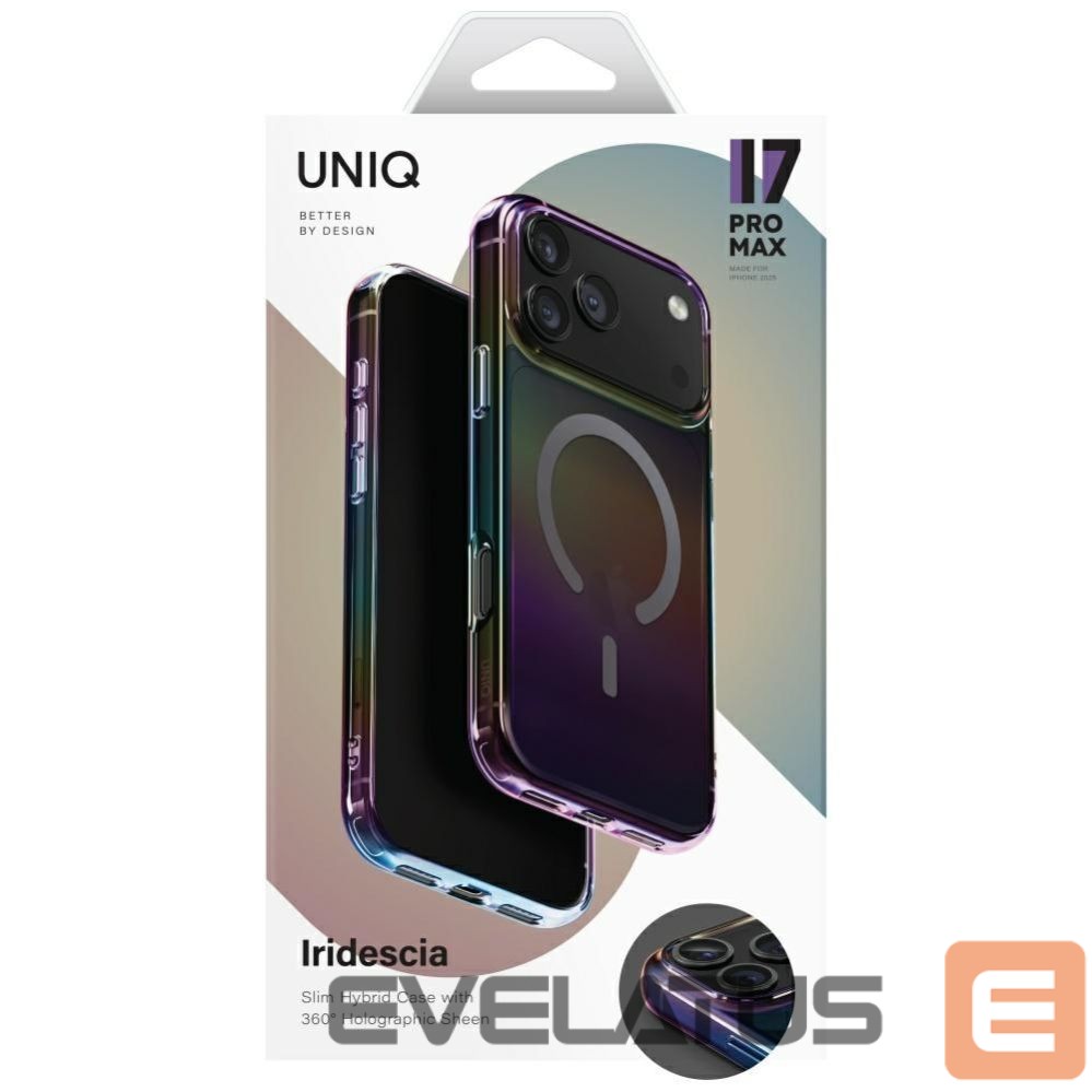 Other goods UNIQ Uniq Iridescia Case for iPhone 17 Pro Max Magclick Charging - Multicolor