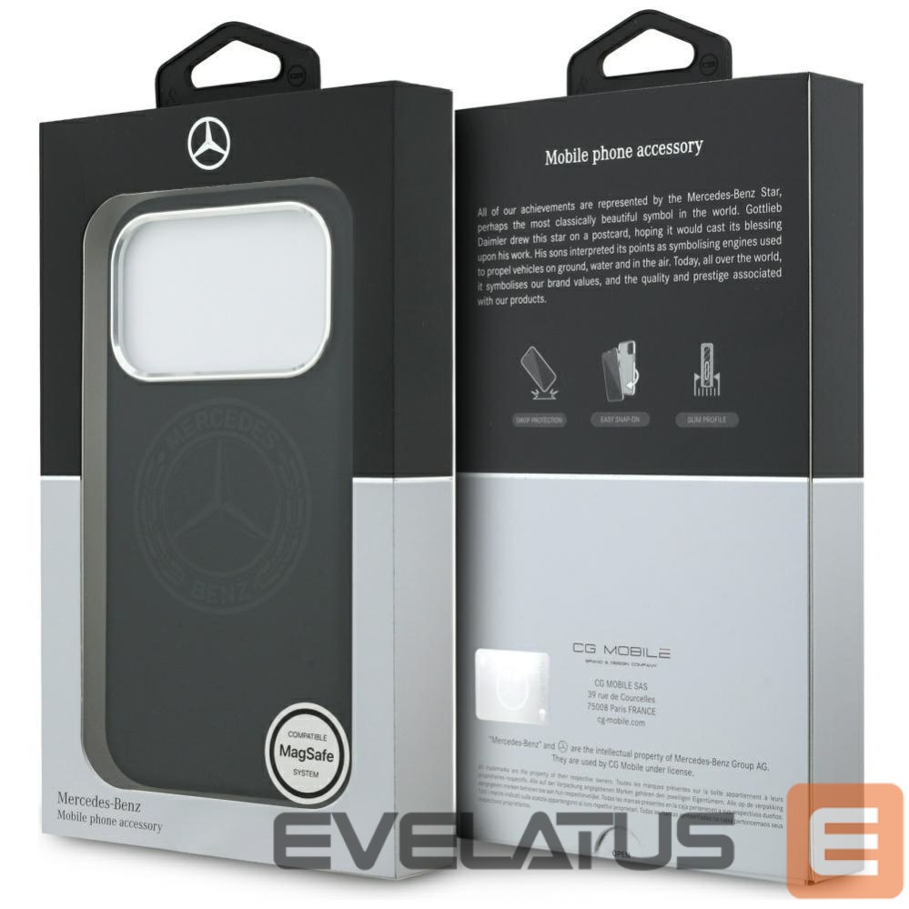 Other goods Mercedes-Benz Mercedes Silicone Vintage Logo MagSafe Case for iPhone 17 Pro - Black