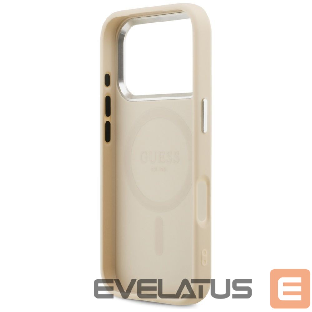 Other goods Guess Guess Peony Hot Stamp Script MagSafe Case for iPhone 17 Pro - Beige
