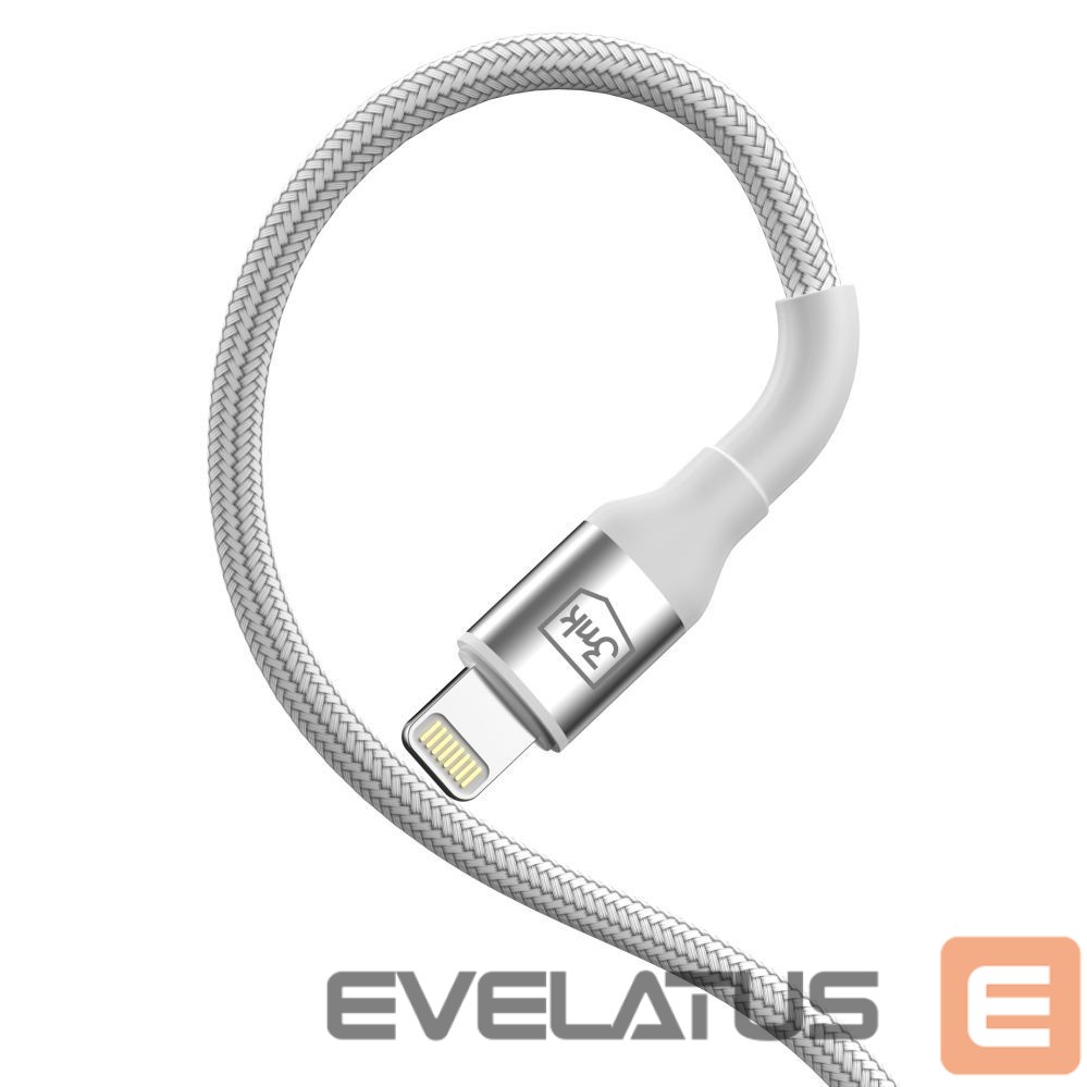 Other goods 3MK 3mk Hyper Cable N-SERIES USB-C / Lightning 1m 9V/2A 20W / white