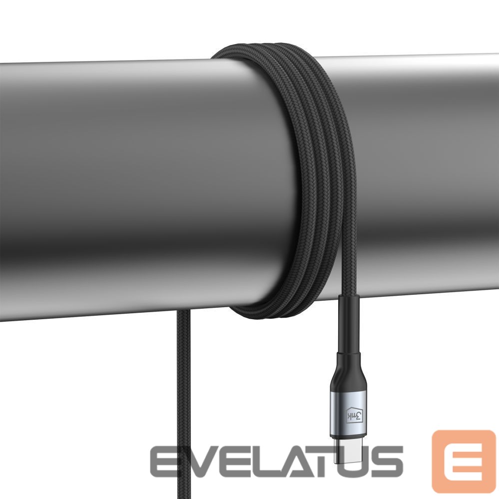 Other goods 3MK 3mk Hyper Cable 3mk Hyper Cable N-SERIES USB-C / USB-C 2m 20V/3A 60W / black