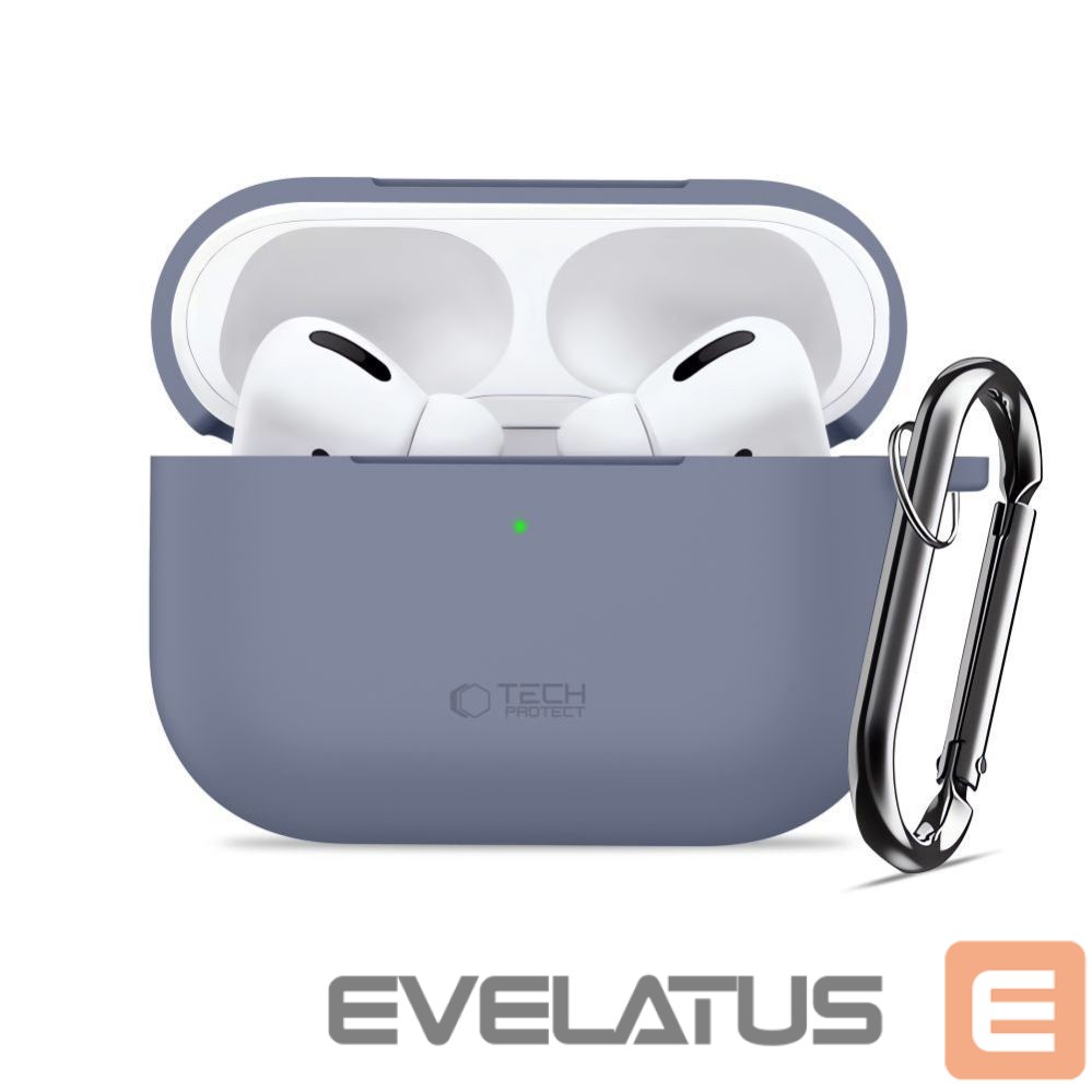 Other goods Tech-Protect Tech-Protect Silicone Hook Case for AirPods Pro - Blue