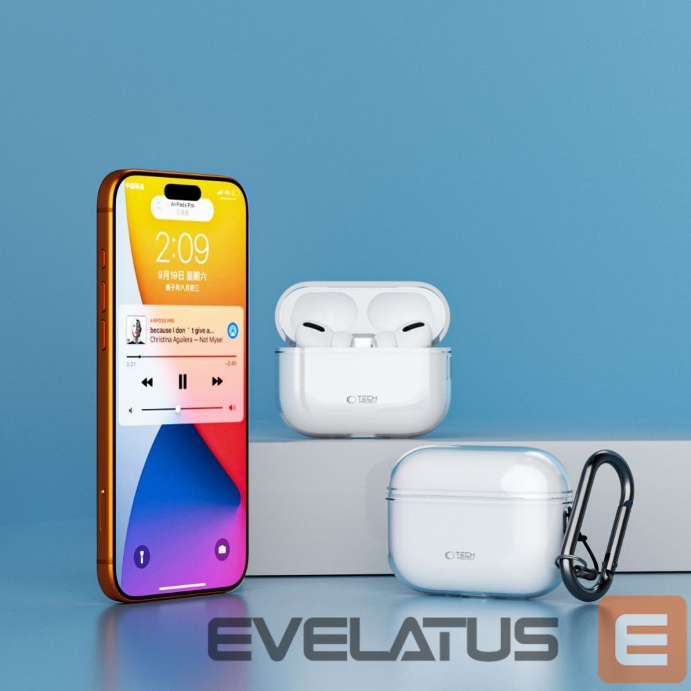 Other goods Tech-Protect Tech-Protect FlexAir Case for AirPods Pro - Clear