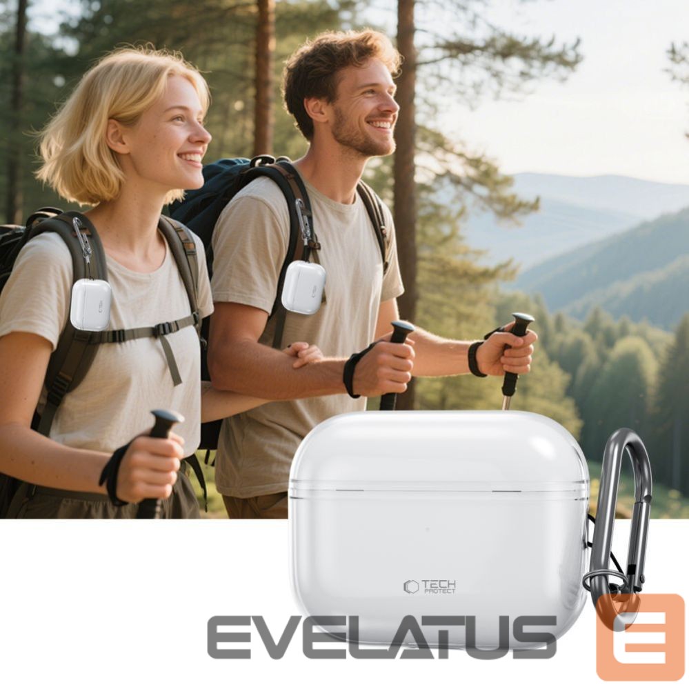 Other goods Tech-Protect Tech-Protect FlexAir Case for AirPods Pro - Clear