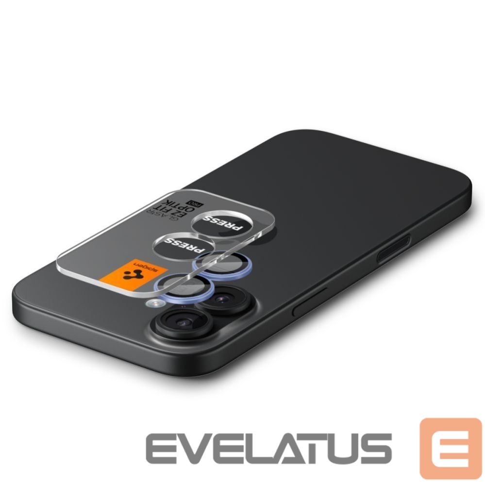 Other goods Spigen Spigen Optik Pro GLAS.TR ”EZ FIT” Camera Cover 2-pack for iPhone 16 / 16 Plus / 17 - Blue