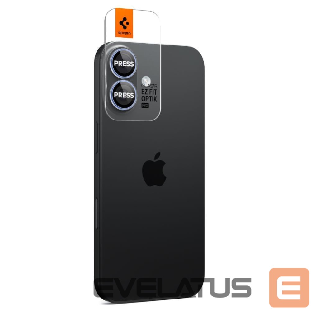 Other goods Spigen Spigen Optik Pro GLAS.TR ”EZ FIT” Camera Cover 2-pack for iPhone 16 / 16 Plus / 17 - Blue