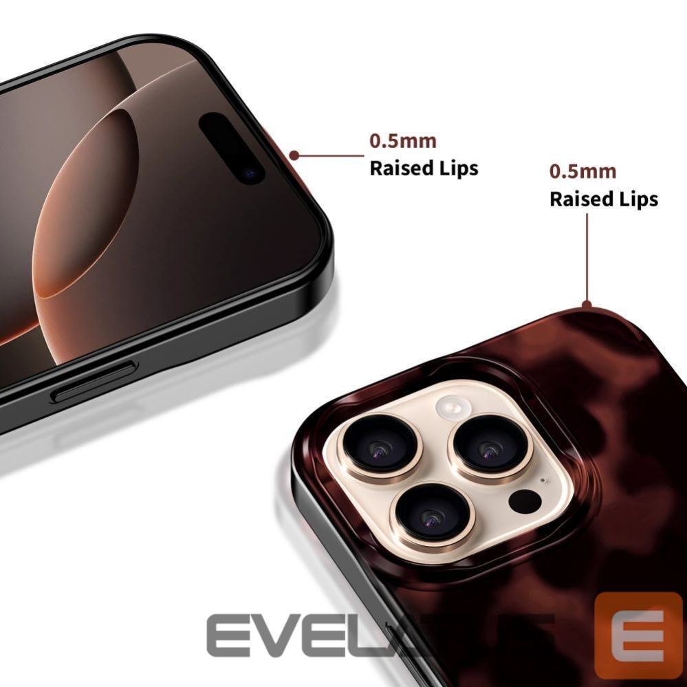 Other goods Tech-Protect Tech-Protect Lamano MagSafe Case for iPhone 16 Pro Max - Black and Red